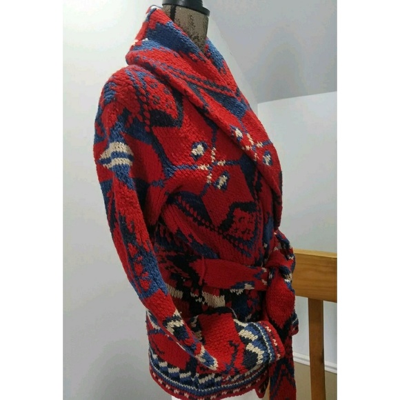 ☆SOLD☆ Ralph Lauren Shawl Collar Cardigan Sweater - Picture 8 of 8